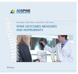 Cover image: Spine Outcomes Measures and Instruments 1st edition 9783131479815