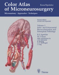 Immagine di copertina: Color Atlas of Microneurosurgery: Volume 3 - Intra- and Extracranial Revascularization and Intraspinal Pathology 2nd edition 9783131029324