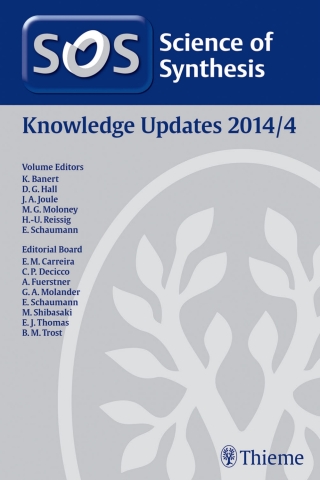 表紙画像: Science of Synthesis Knowledge Updates 2014 Vol. 4 1st edition 9783131763211