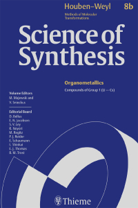 Cover image: Science of Synthesis: Houben-Weyl Methods of Molecular Transformations  Vol. 8b 1st edition 9783131429216