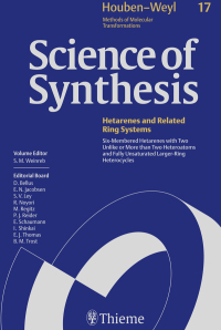 Cover image: Science of Synthesis: Houben-Weyl Methods of Molecular Transformations  Vol. 17 1st edition 9783131186713