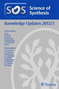 Cover image: Science of Synthesis Knowledge Updates 2012/1 1st edition