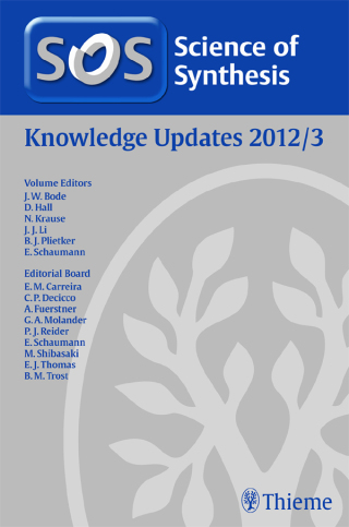 Cover image: Science of Synthesis Knowledge Updates 2012 Vol. 3 1st edition 9783131672315