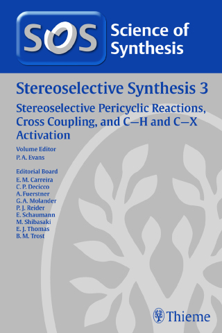 Cover image: Science of Synthesis: Stereoselective Synthesis Vol. 3 1st edition 9783131651815