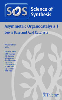 Cover image: Science of Synthesis: Asymmetric Organocatalysis Vol. 1 1st edition 9783131693617