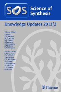 Titelbild: Science of Synthesis Knowledge Updates 2013 Vol. 2 1st edition 9783131727619