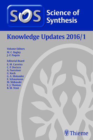 Cover image: Science of Synthesis Knowledge Updates 2016 Vol. 1 1st edition 9783132208315