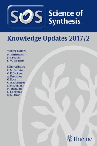 Imagen de portada: Science of Synthesis Knowledge Updates 2017 Vol. 2 1st edition 9783132414143