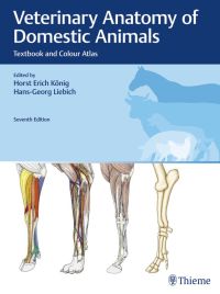 Cover image: Veterinary Anatomy of Domestic Animals 7th edition 9783132429345