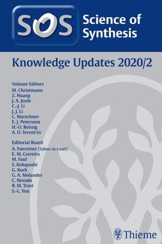 Cover image: Science of Synthesis: Knowledge Updates 2020/2 1st edition 9783132435612