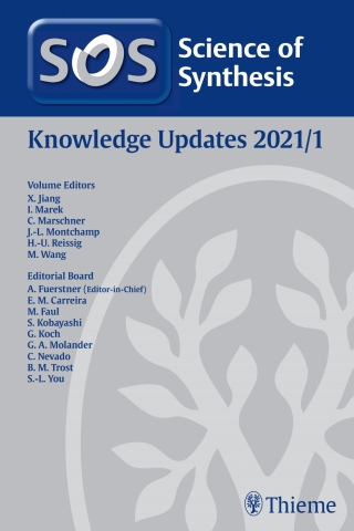 Cover image: Science of Synthesis: Knowledge Updates 2021/1 1st edition 9783132441958