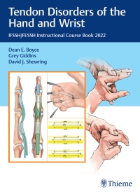 Cover image: Tendon Disorders of the Hand and Wrist 1st edition 9783132442214