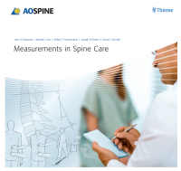 Cover image: Measurements in Spine Care 1st edition 9783131711915