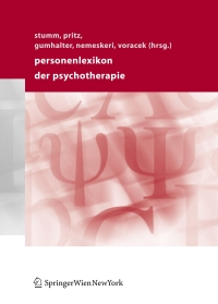 Imagen de portada: Personenlexikon der Psychotherapie 1st edition 9783211838181
