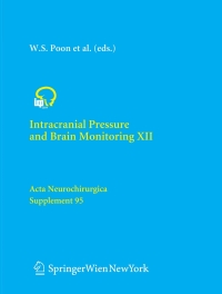 Imagen de portada: Intracranial Pressure and Brain Monitoring XII 1st edition 9783211243367