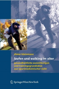 表紙画像: Laufen und Walking im Alter 9783211336137