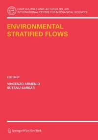 Cover image: Environmental Stratified Flows 1st edition 9783211284087