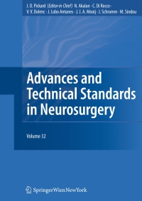 Omslagafbeelding: Advances and Technical Standards in Neurosurgery Vol. 32 1st edition 9783211474167