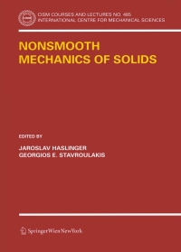 Imagen de portada: Nonsmooth Mechanics of Solids 1st edition 9783211482414