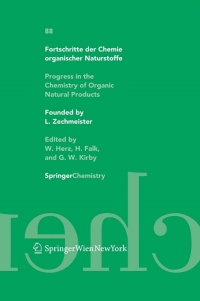 表紙画像: Fortschritte der Chemie organischer Naturstoffe / Progress in the Chemistry of Organic Natural Products 88 1st edition 9783211206881