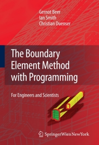 Cover image: The Boundary Element Method with Programming 9783211715741