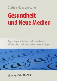 Imagen de portada: Gesundheit und Neue Medien 1st edition 9783211720141