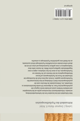 Cover image: Achtsamkeit des Psychotherapeuten 9783211720561