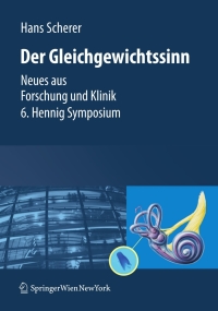 Imagen de portada: Gleichgewichtssinn 1st edition 9783211754313