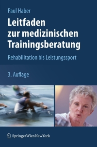 Cover image: Leitfaden zur medizinischen Trainingsberatung 3rd edition 9783211756355