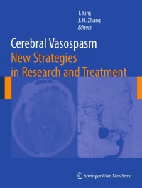 Cover image: Cerebral Vasospasm 1st edition 9783211757178