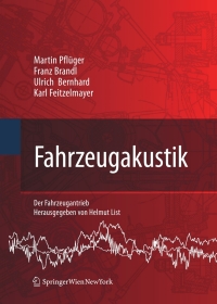 Cover image: Fahrzeugakustik 9783211767405