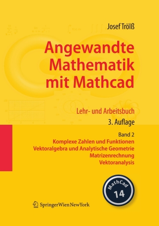 Cover image: Angewandte Mathematik mit Mathcad. Lehr- und Arbeitsbuch 3rd edition 9783211767443