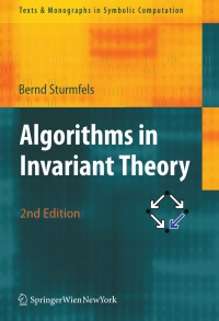 صورة الغلاف: Algorithms in Invariant Theory 2nd edition 9783211774168
