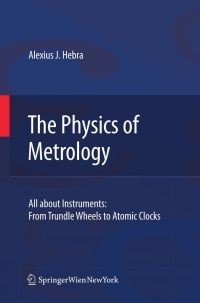Cover image: The Physics of Metrology 9783211783801
