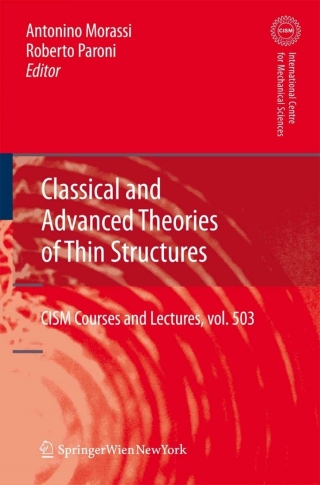 Cover image: Classical and Advanced Theories of Thin Structures 1st edition 9783211854297