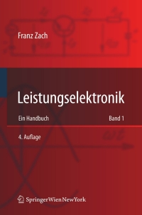 Imagen de portada: Leistungselektronik 4th edition 9783211892138