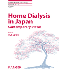 Cover image: Home Dialysis in Japan 9783318021097