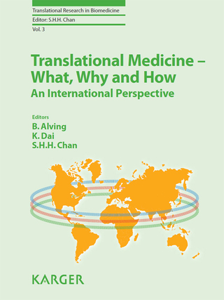 Cover image: Translational Medicine - What, Why and How: An International Perspective 1st edition 9783318022841