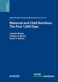 Imagen de portada: Maternal and Child Nutrition: The First 1,000 Days 9783318023879