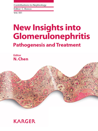 Imagen de portada: New Insights into Glomerulonephritis 9783318023893