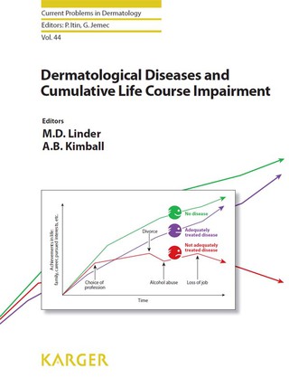 Cover image: Dermatological Diseases and Cumulative Life Course Impairment 1st edition 9783318024043