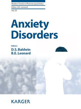 Cover image: Anxiety Disorders 1st edition 9783318024630