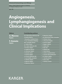 Cover image: Angiogenesis, Lymphangiogenesis and Clinical Implications 9783318024807