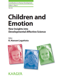 Cover image: Children and Emotion 9783318024883