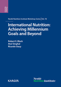 Cover image: International Nutrition: Achieving Millennium Goals and Beyond 9783318025309