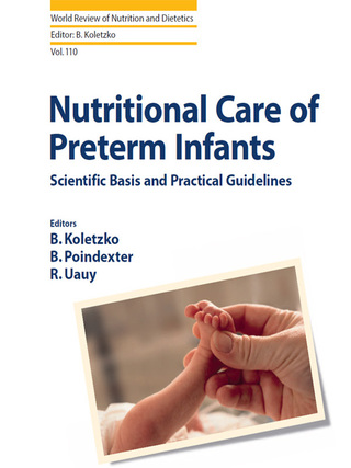 Cover image: Nutritional Care of Preterm Infants 1st edition 9783318026405