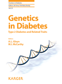 Titelbild: Genetics in Diabetes 9783318026993