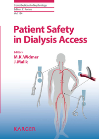 Cover image: Patient Safety in Dialysis Access 9783318027051