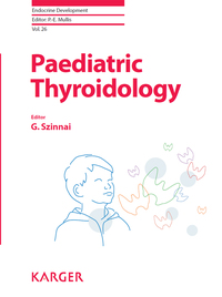 صورة الغلاف: Paediatric Thyroidology 9783318027204