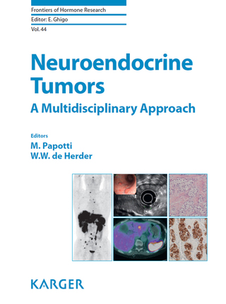 Cover image: Neuroendocrine Tumors: A Multidisciplinary Approach 1st edition 9783318027723